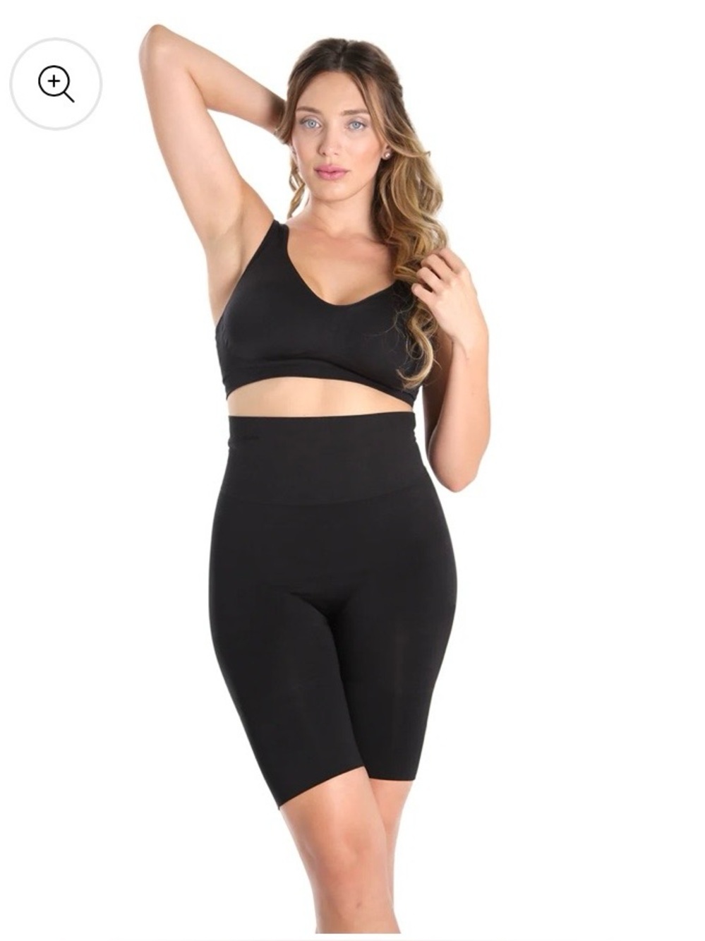 Memoi High-Waisted Seamless Firming Thigh Shaper size XL